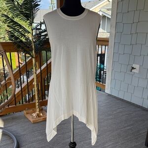 Banana Blue | Handkerchief Sleeveless Tunic